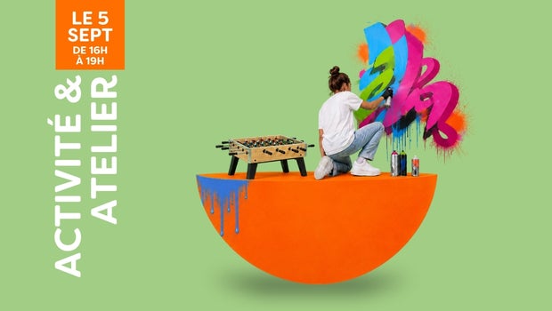 Tournois de babyfoot et atelier graffitis