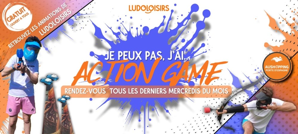 Bannière home page Action Game