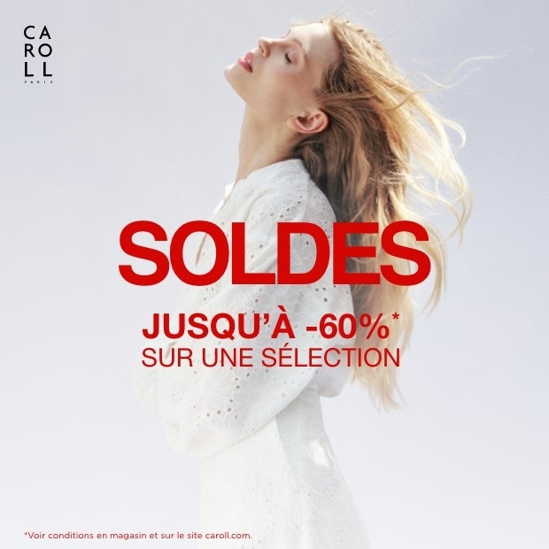 Soldes : dernières démarques chez Caroll !