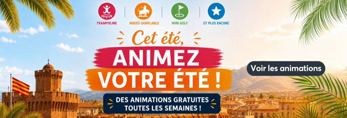 Des animations gratuites tout l'été !